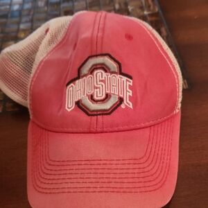 Ohio State Red Mesh Cap